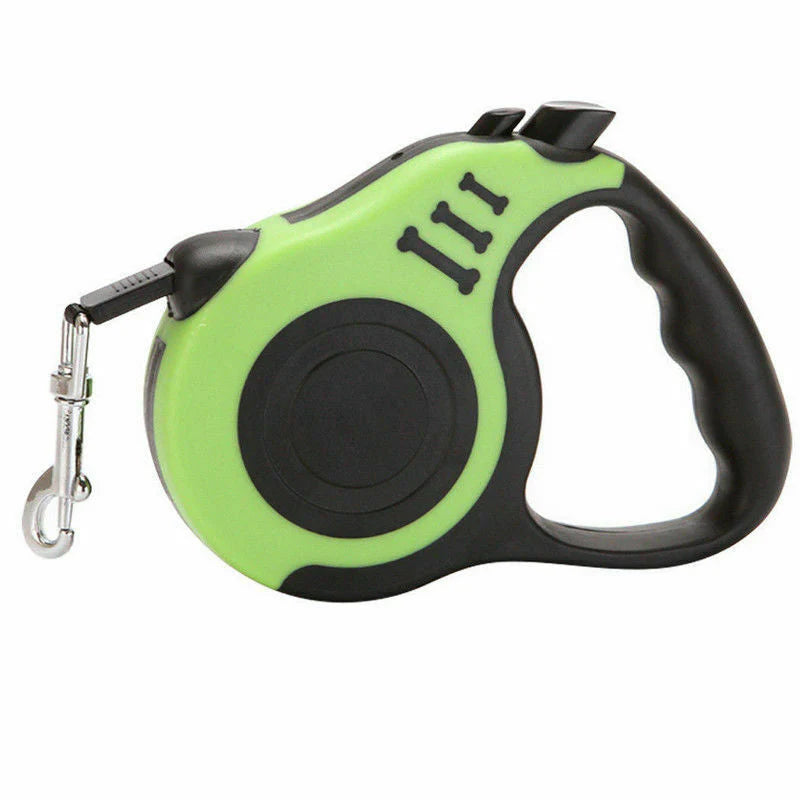 Automatic Retractable Dog Leash with Brake & Lock – Tangle-Free, Dual Size Options, Heavy-Duty Control for Small to Large Pets