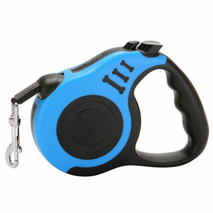 Automatic Retractable Dog Leash with Brake & Lock – Tangle-Free, Dual Size Options, Heavy-Duty Control for Small to Large Pets